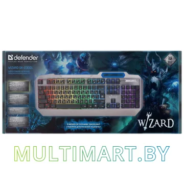Клавиатура Defender Wizard GK-230DL RU картинка 2